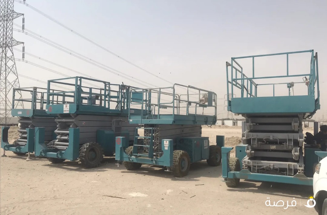 ايجار معدات مان لفت سيزر لفت وجميع انواع السقاله المعدنيه والالمنيوم