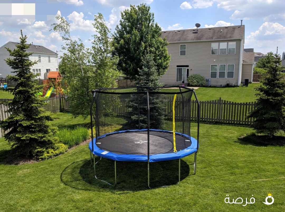 نطاطيه trampoline مستعملة بدون حواجز