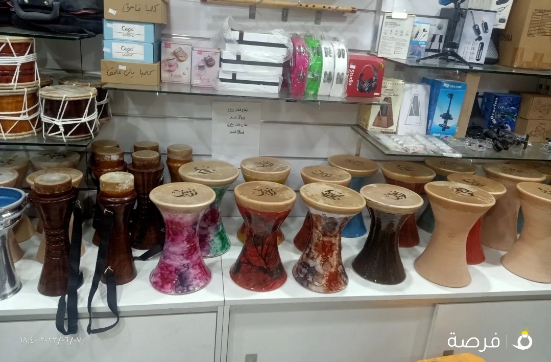جميع الإيقاعات الفخار والبيتل التركى والمصرى وجميع الالات الموسيقية