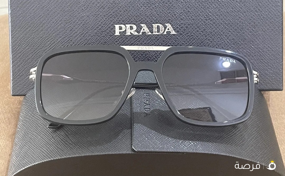 نظاره prada اصلية احدث مويل سعرها الاصلي 130kdجديده لم تستخدم بجميع مرفقاتها