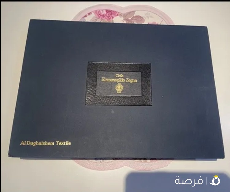 قطعة قماش ماركة Cloth Ermenegeldo Zegnaأيطالي أصلى من الدغيشم للأقمشة 3 متر رصاصي جديدة مع الفاتورة