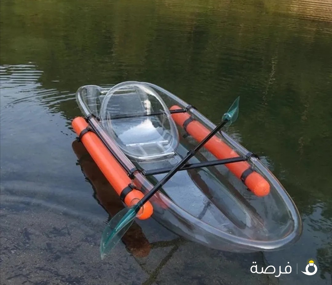 قوارب كايك حق متعة الصيف جديده شفافه بسعر مغري