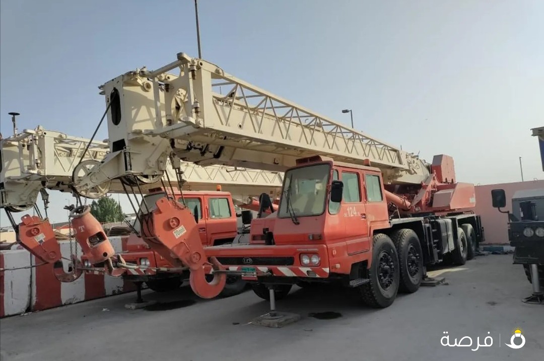 كرين من ۲۰ طن الی ۳۰۰ طن جاهز لايجار، كرين 350 طن Manitowoc Hercules و Liebherr للبيع