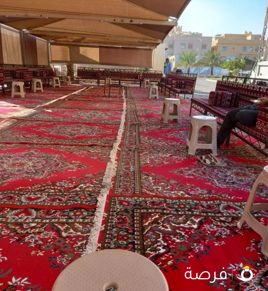 تأجير كراسي وطاولات وزينه