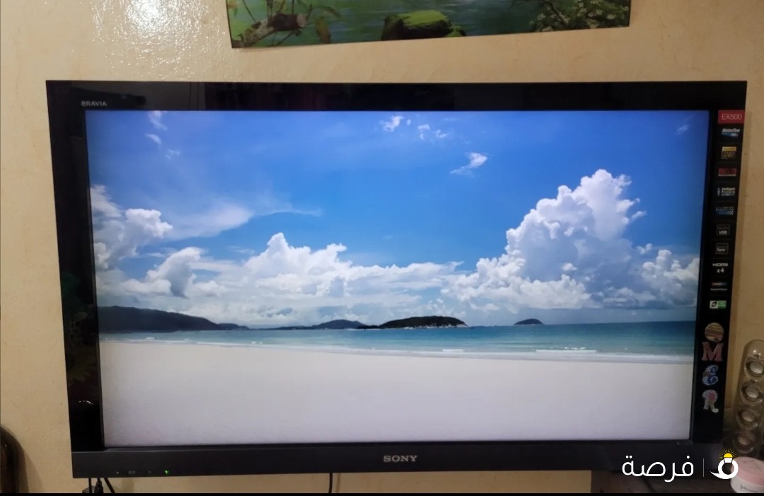 Sony Bravia LCD TV 46 inch screen تلفزيون سوني برافيا