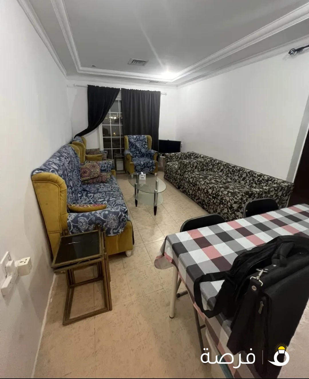 For rent an apartment with 2 rooms, 2 path rooms