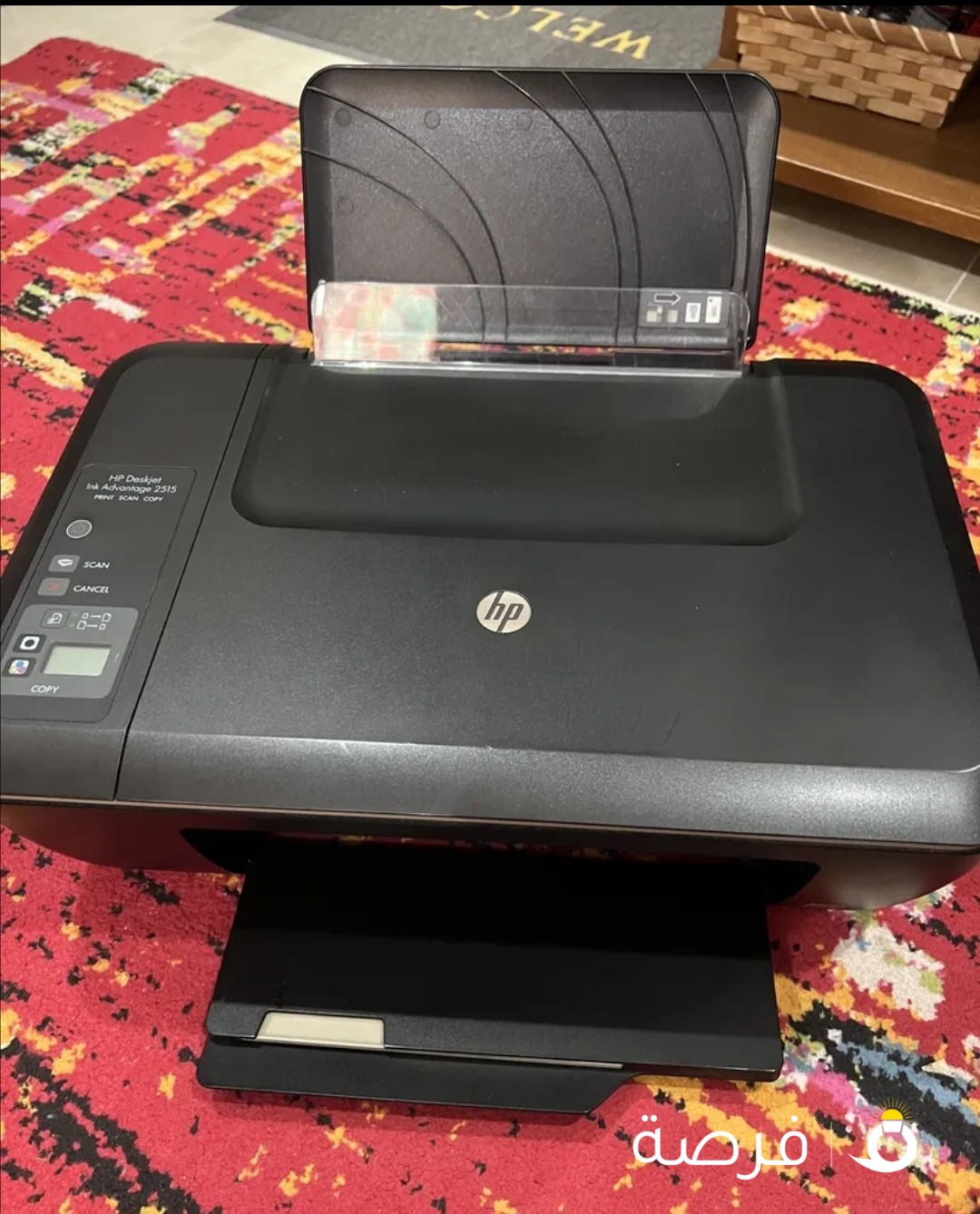 طابعه hp بحاله ممتازة جدا ابيض واسود والوان Hp printer in excellent condition