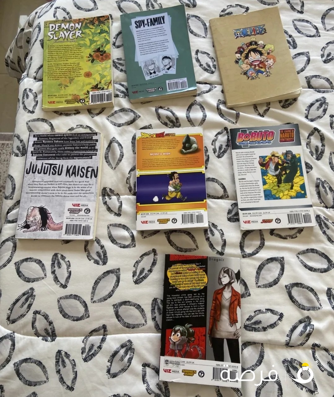 كتب مانجا للبيع
