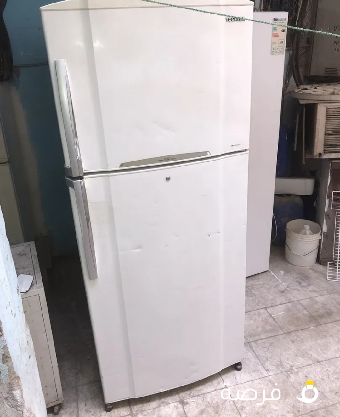 نبيع تلاجه توشيبا ياباني 24قدم بحاله ممتازه جدا مع التوصيل والكفاله