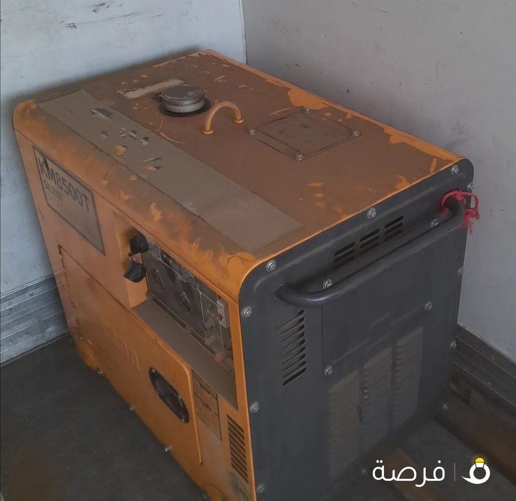 للبيع مولد كهرباء ديزل 8500 ومولد كهرباء بنزين 12000