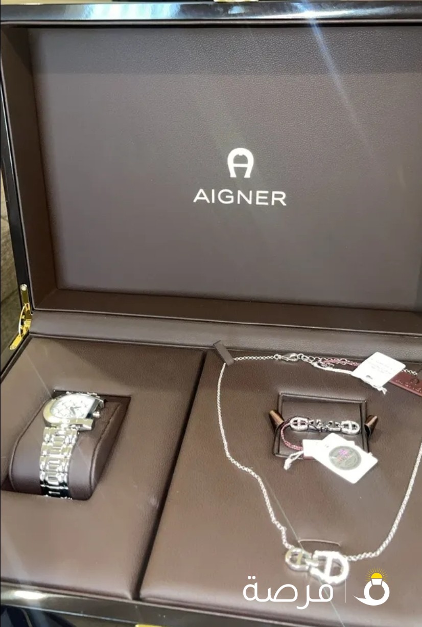 ست كامل اصلي من on time المهلب ماركة AIGNER