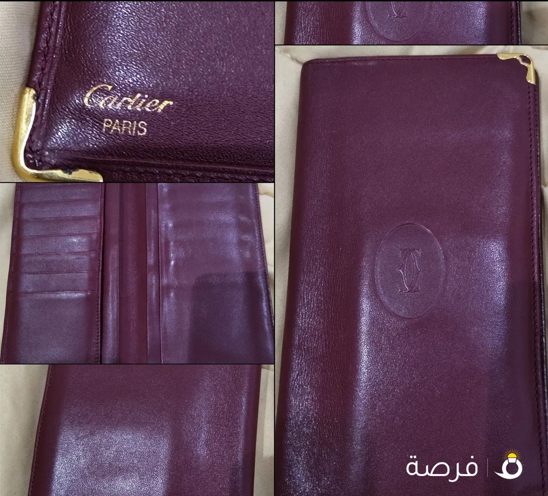 Cartier 2 clutch and wallet vintage