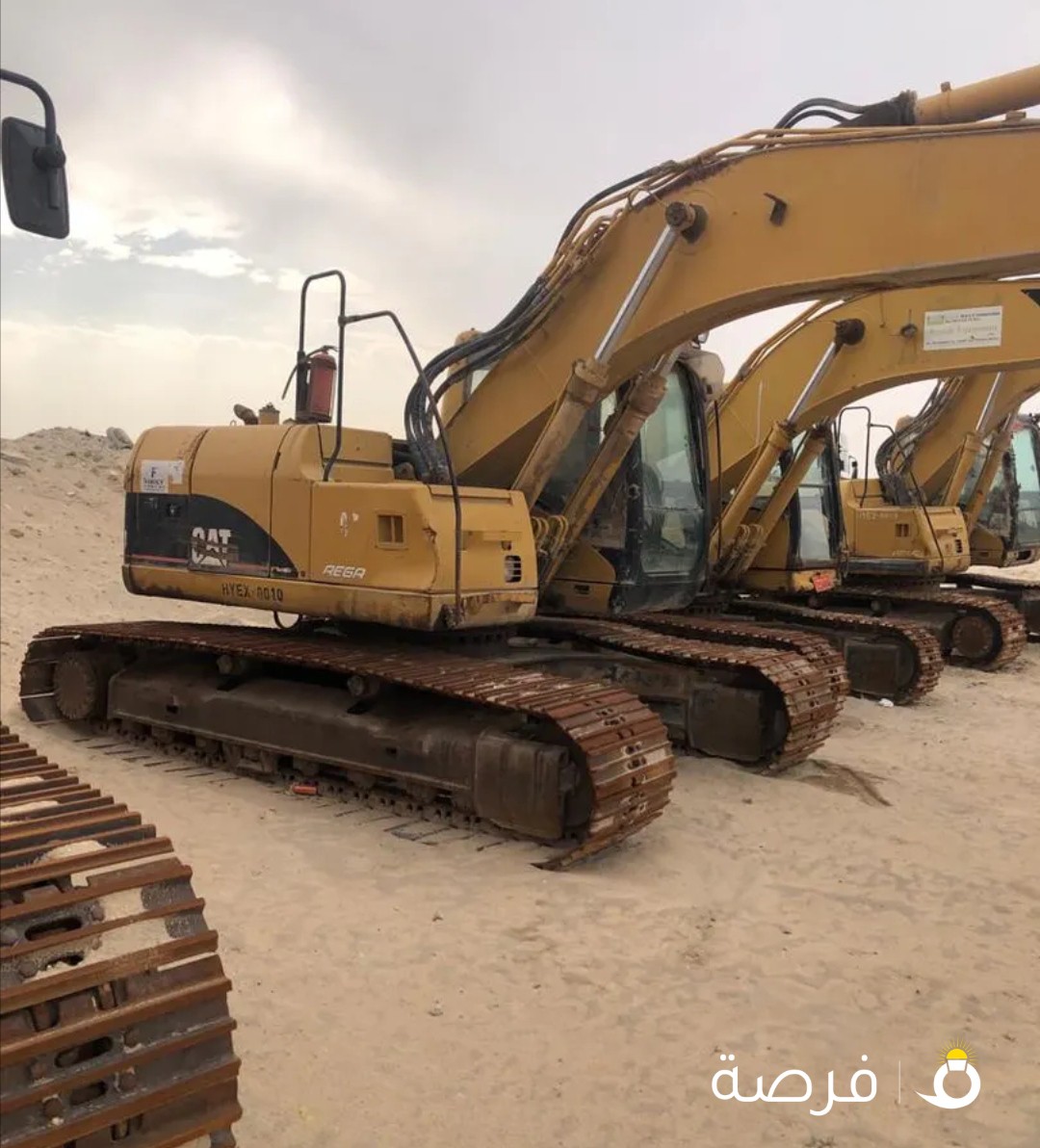 عدد اربع حفارات للبيع