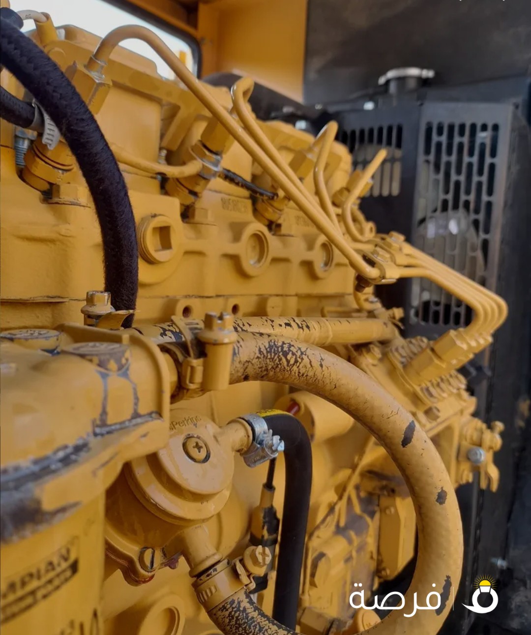 مولد كهرباء ديزل مستعمل كاتربلر 20kva . وكالة محمد عبدالرحمن البحر .. صافي 16kw .. بحاله جيده جدا