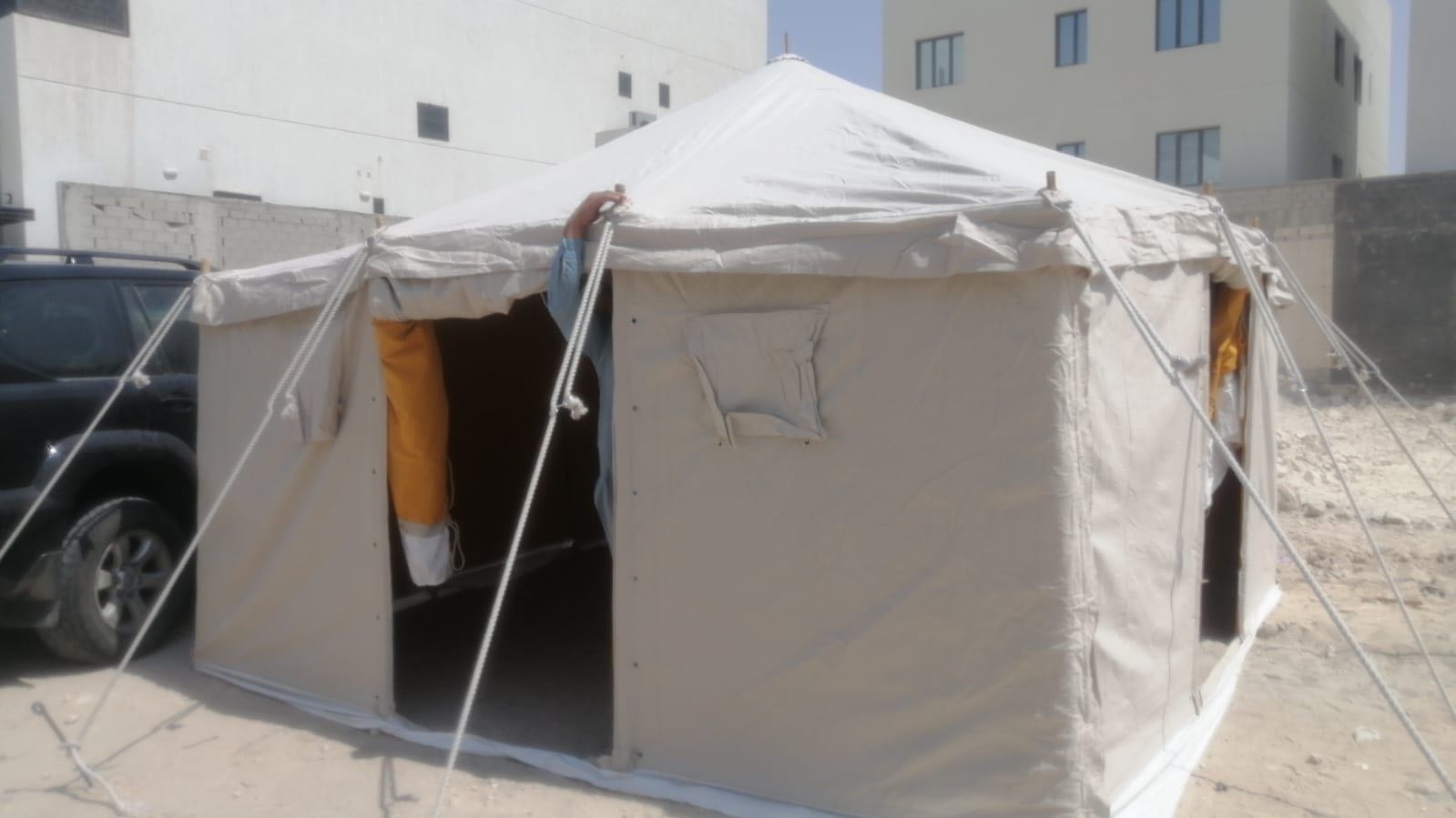 بيع خيام جديد