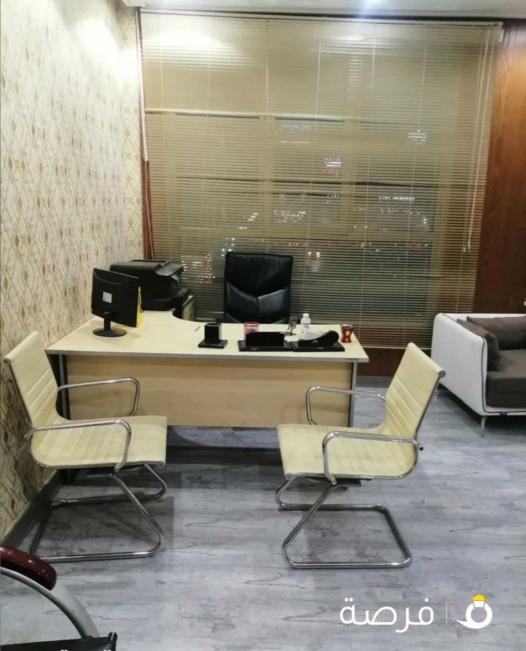 مكاتب للايجار مساحات مختلفه