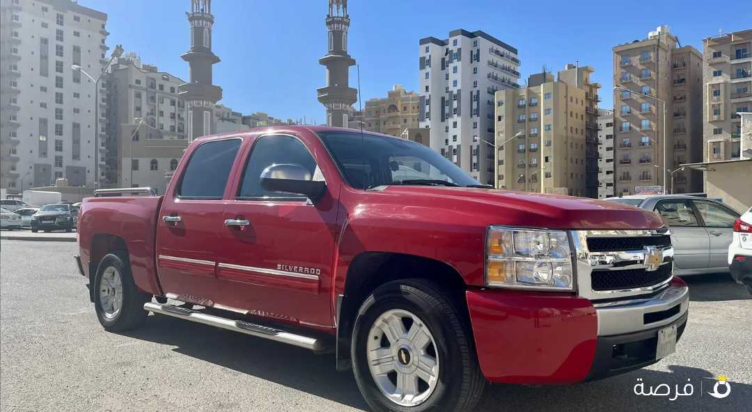 سلڤرادو 2010 دبل چير Z71 صبغ وكالة شرط الفحص