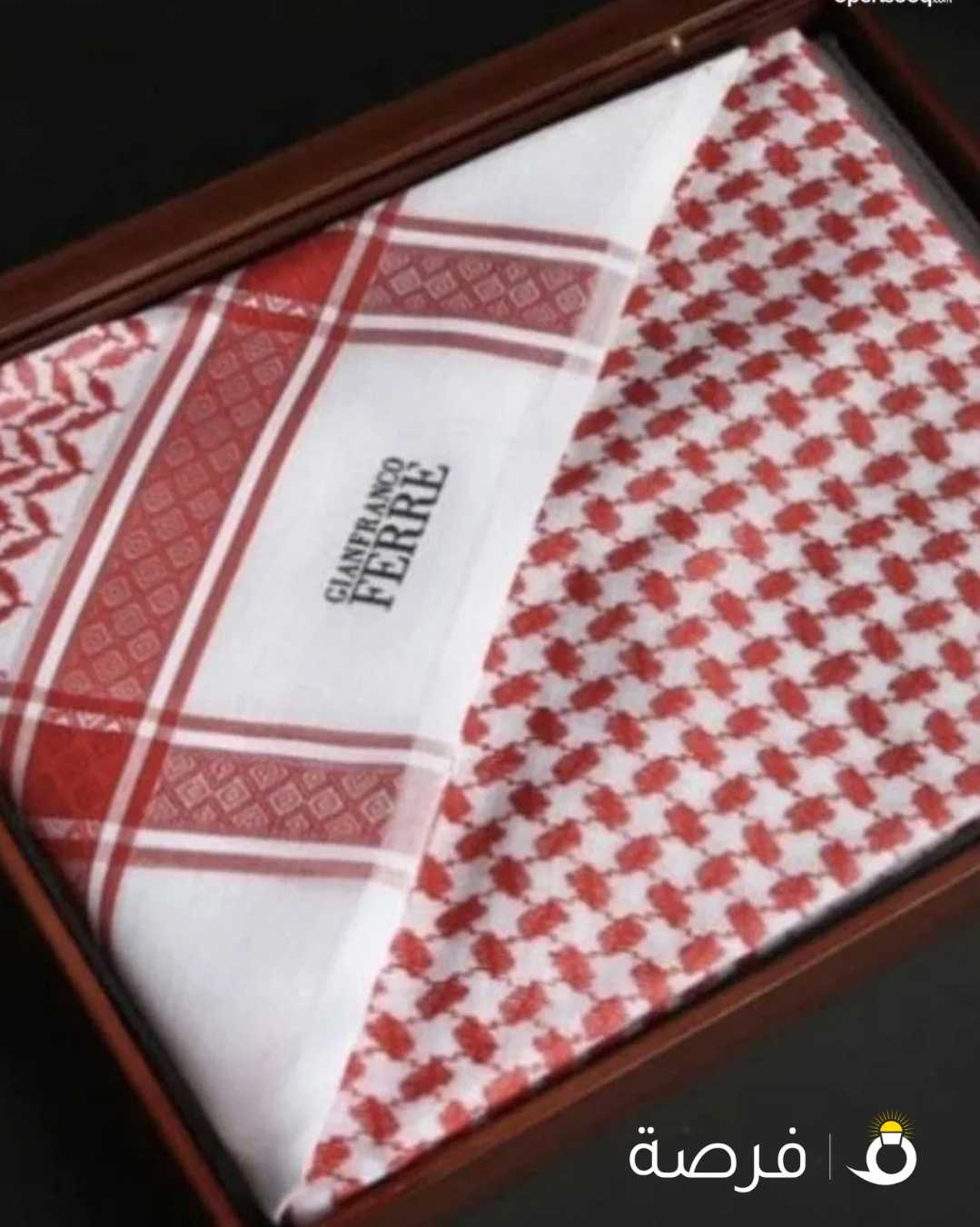 خام ايطالي ماركة وشماغ انجليزي ماركة