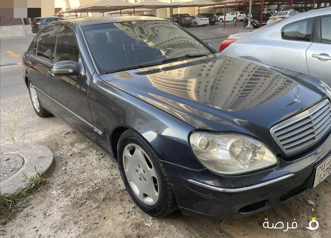 مرسيدس S 600 كحلي 2001