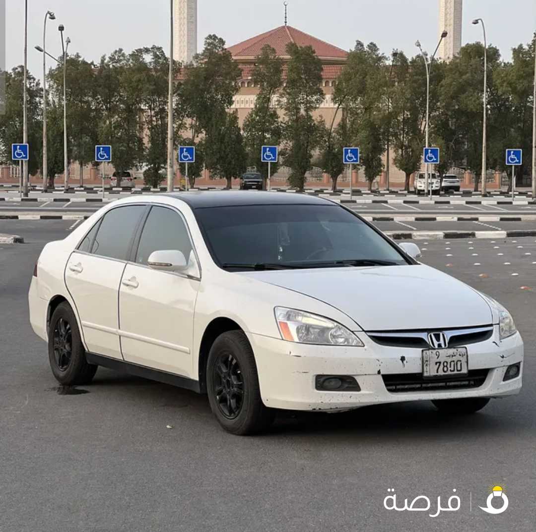 Honda accord v4 model 2007 limited هوندا اكورد 4 سلندر مودل 2007 لمتد