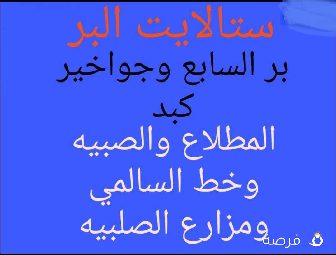 ستلايت البر والمخيمات والمزارع