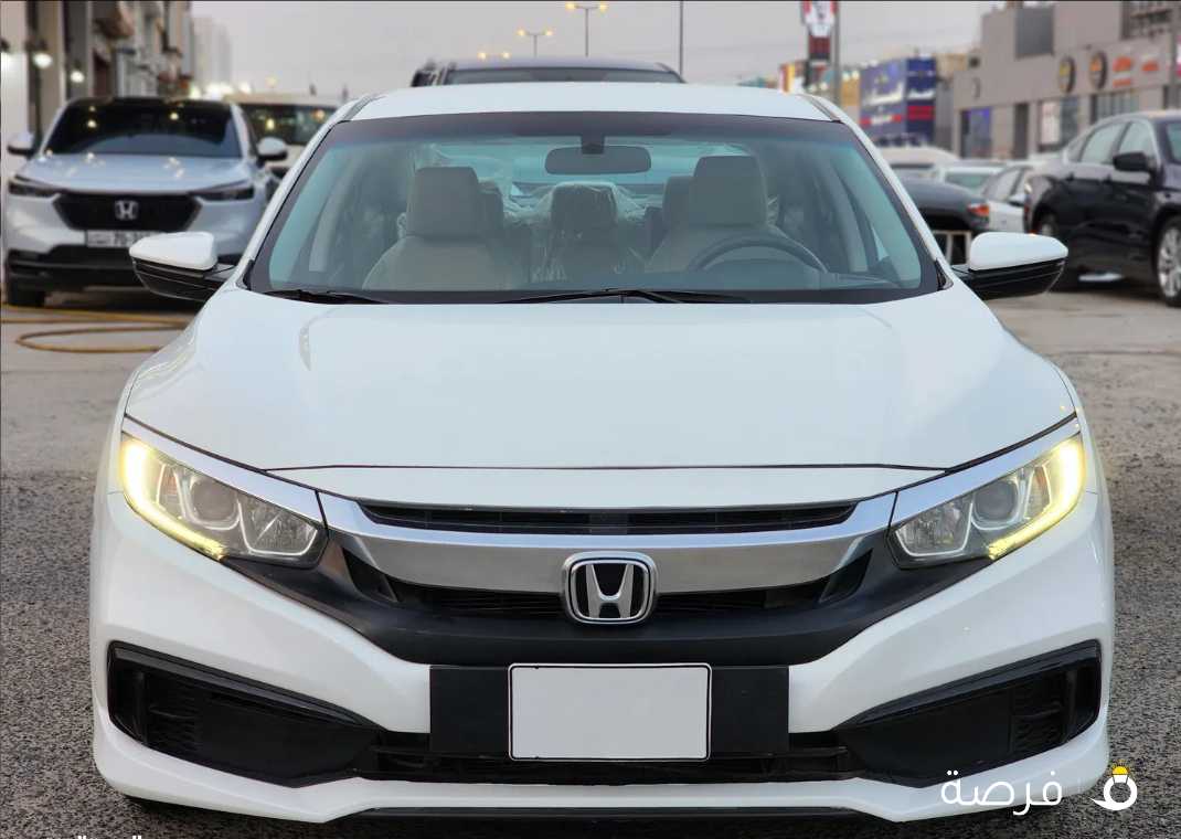 هوندا سيفيك موديل 2020 ماكينة 1600 سي سي عداد 55 ألف شرط الفحص