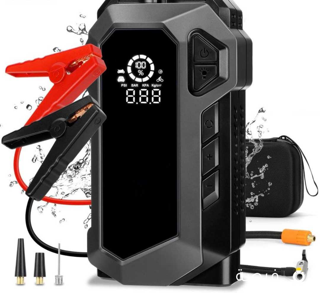 JUMPER STARTER WITH AIR COMPRESSOR