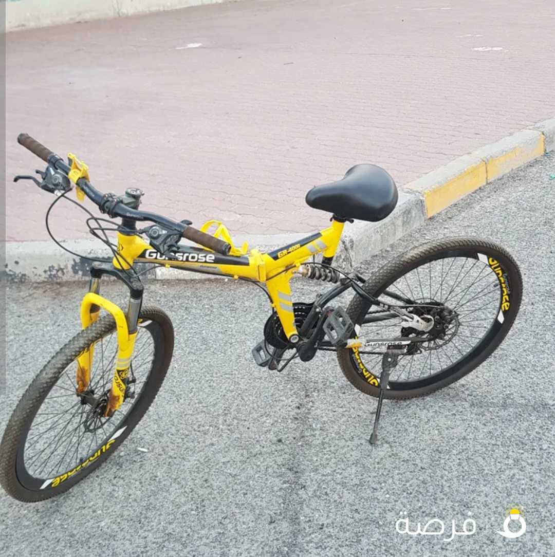 دراجة هوائية قابلة للطي " قاري، جاري" بحالة جيدة جدا