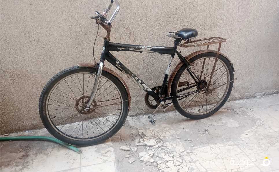 سيكل.اسود..عجل.عريض..مقاس.26..للاعمال
