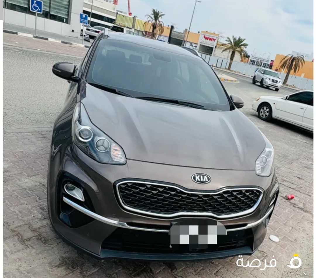 كيا سبورتاج موديل 2020 ماكينة 1600cc ممشى 96 الف صبغ وكالة بالكامل ما عدا قطعه شرط الفحص