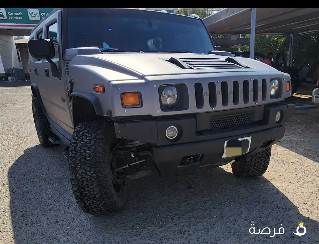 هامر اتش تو. Hummer H2 بحالة جيدة