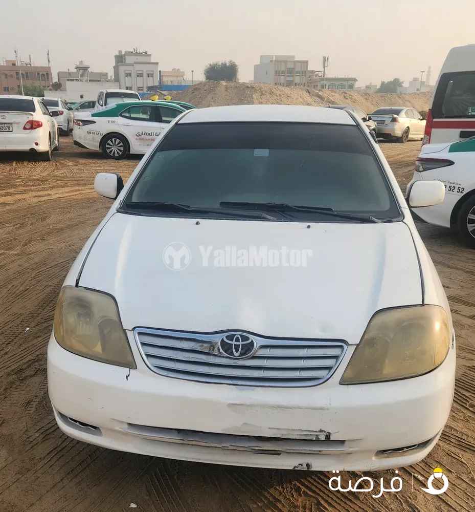 للبيع سياره كورولا موديل 2003