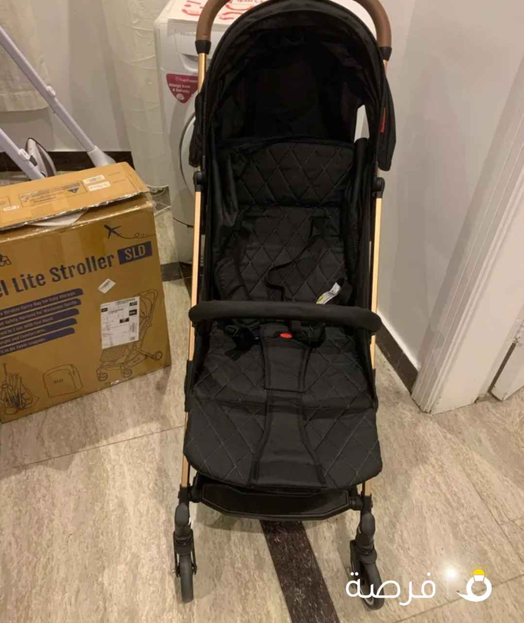 اغراض بييي بالكارتون استعمال شهرين فقط استرولر و كرسي اطفال وماشية صغار لعدم الحاجة
