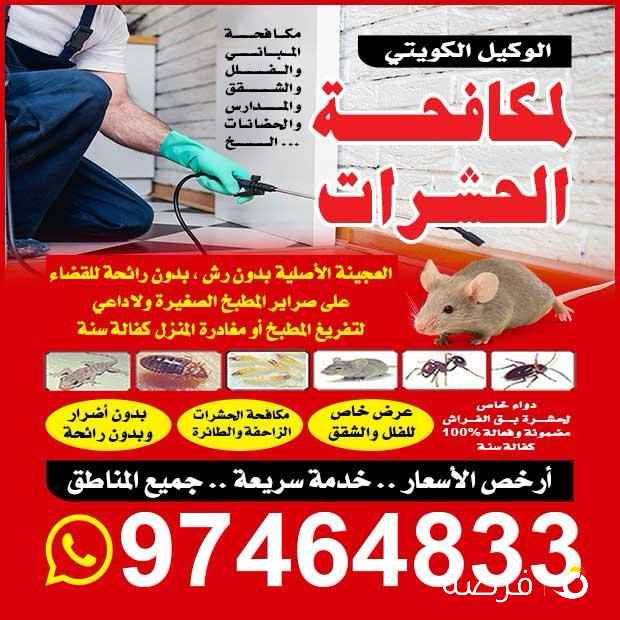 مكافحة حشرات بأرخص الأسعار