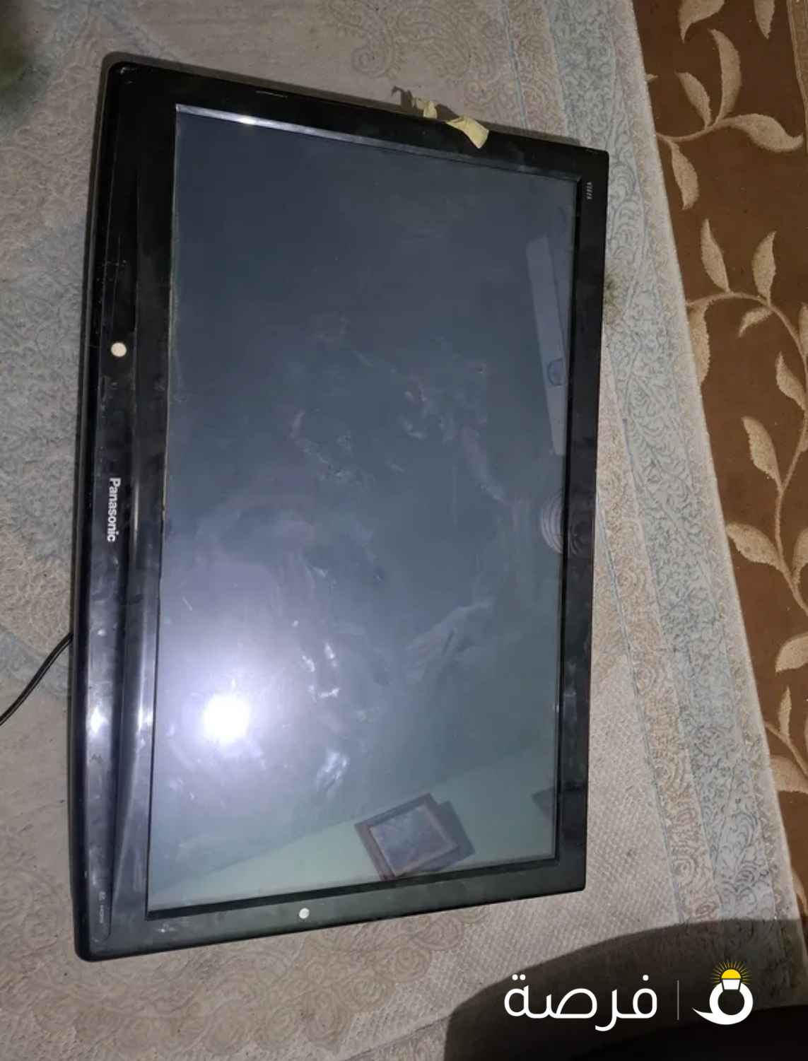 شاشة Panasonic بحالة جيدة للبيع 42 بوصه و طبق دش مع القاعدة بحالة ممتازة للبيع و ريسيفر