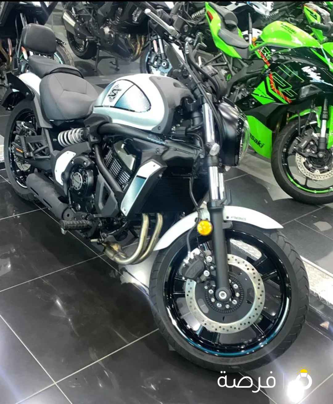للبيع بالأقساط موتر سيكل كاوازاكي فالكون أس كروزر موديل 2022 طلع من الوكالة بتاريخ 4-11-2025