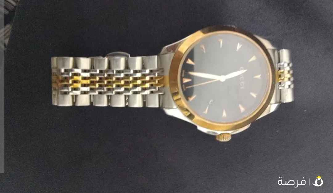 ساعة جوتشي بحاله ممتازه جدا