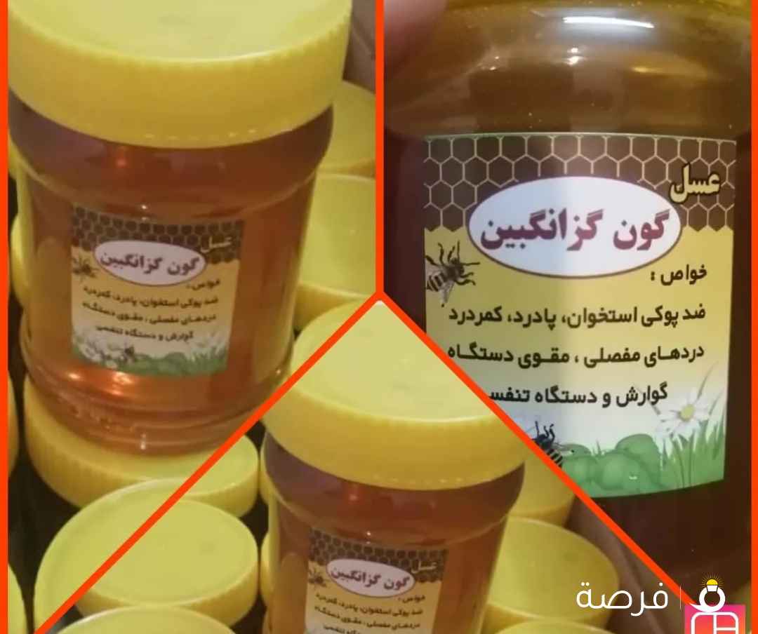 للبيع عسل طبيعي من جبال ايران نوعية ممتازة نخب زهور وليس سكر