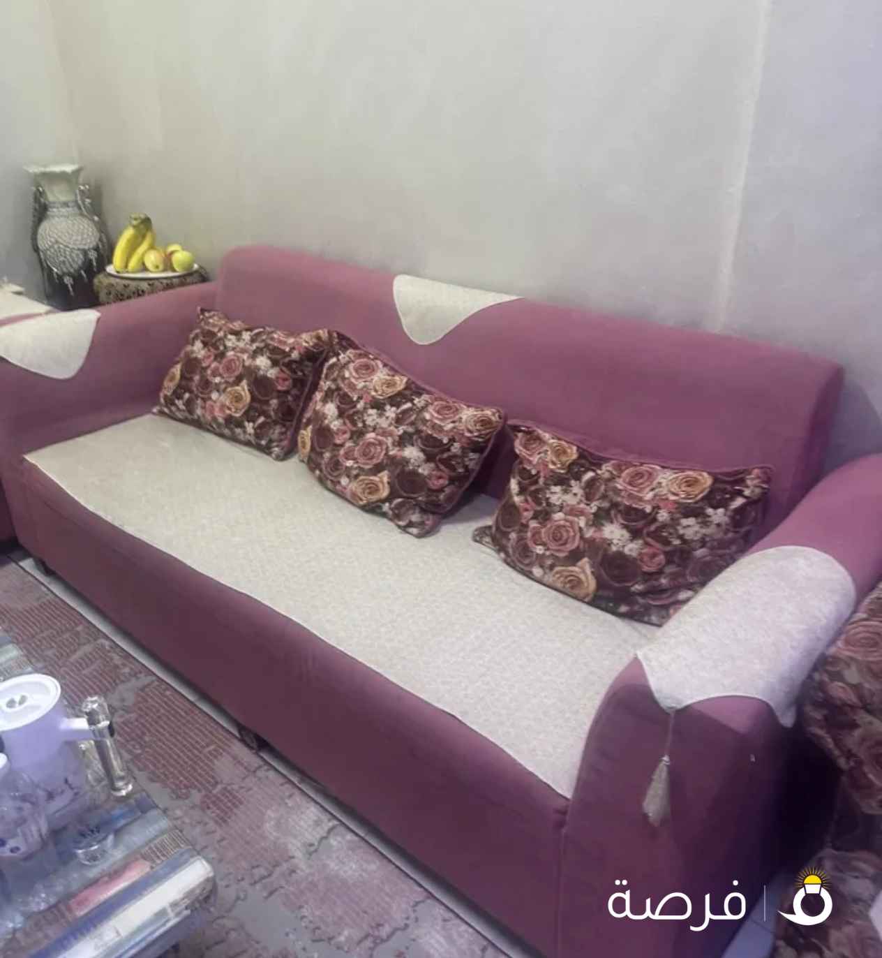 1كنبه كبيره 1كنبه صغيره 2كرسي