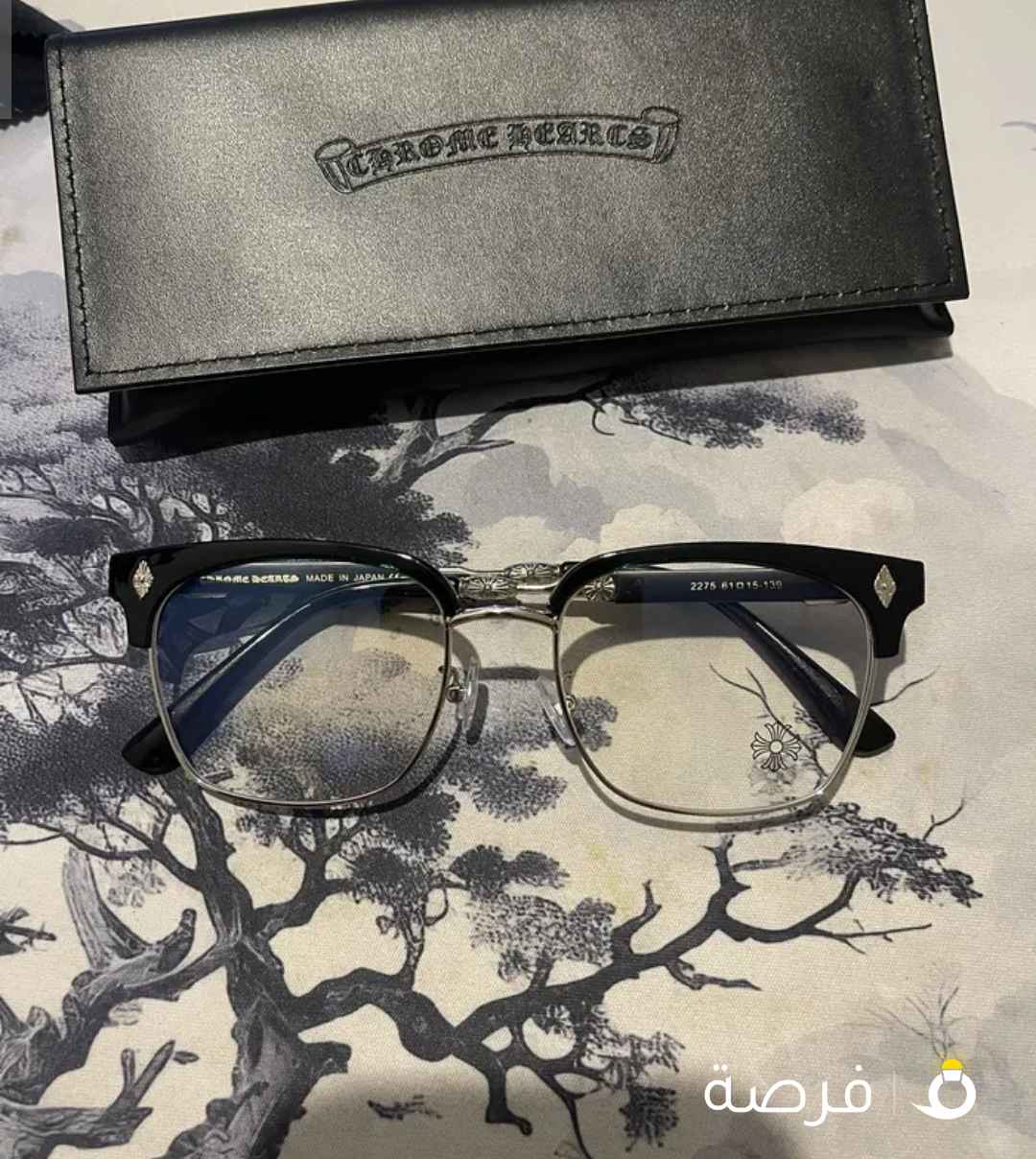 chrome heart anti blue light glasses