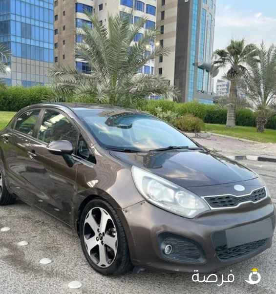 للبيع كيا ريو موديل 2014 كامل الموصفات 4 سلندر عداد 102 الف 1600 ccصبغ الوكالة مفتاحين شرط الفحص