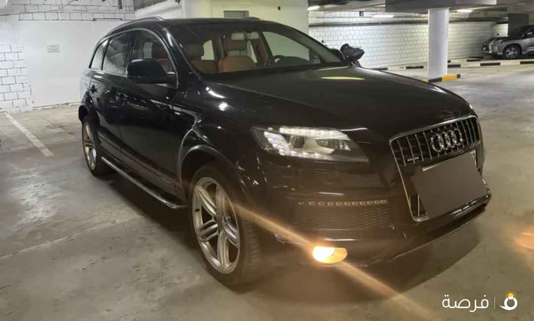 Audi Q7 35TFSI Excellent condition 2016 Black Color in Beid Al Gar