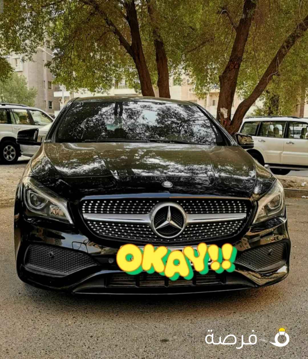 مرسيدس بنز CLA 2017 صبغ المصنع بحالة فوق الممتازة سيرفيس منتظم حتي الآن