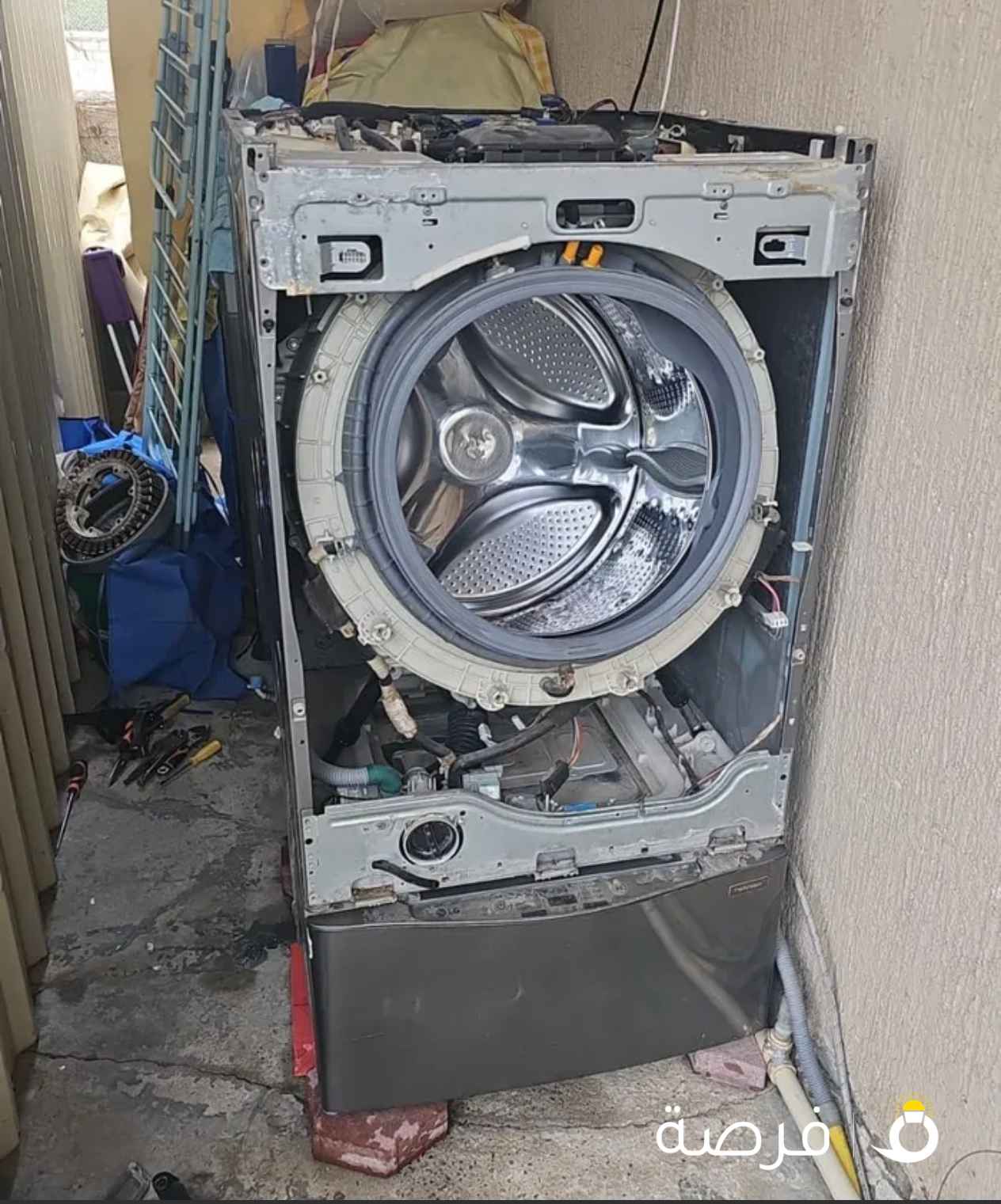 فني تصليح غسالات اتوماتيك وعادي فني تصليح نشافات فني ال جي سابقا تصليح داخل المنزل