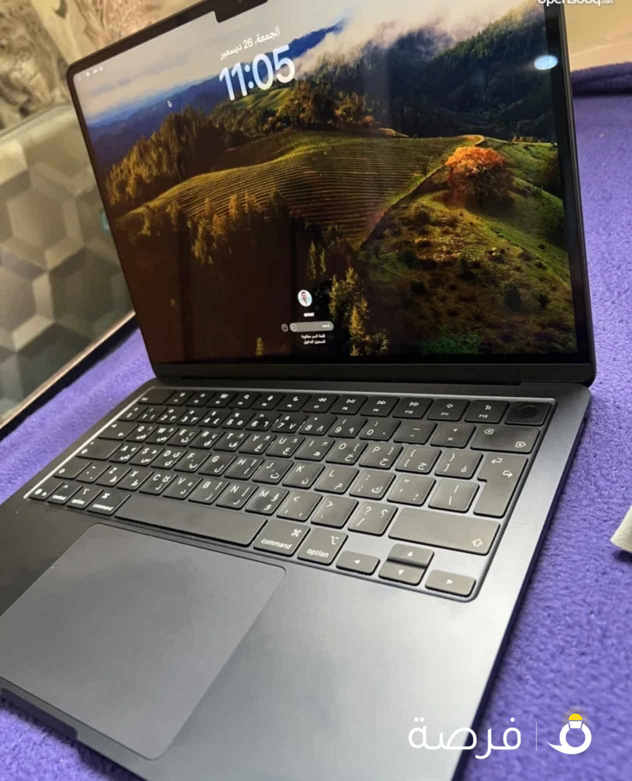 MacBook Air 13-inch m4 265 GB ( 2025) بحالة ممتازة (استخدام يوم واحد فقط)