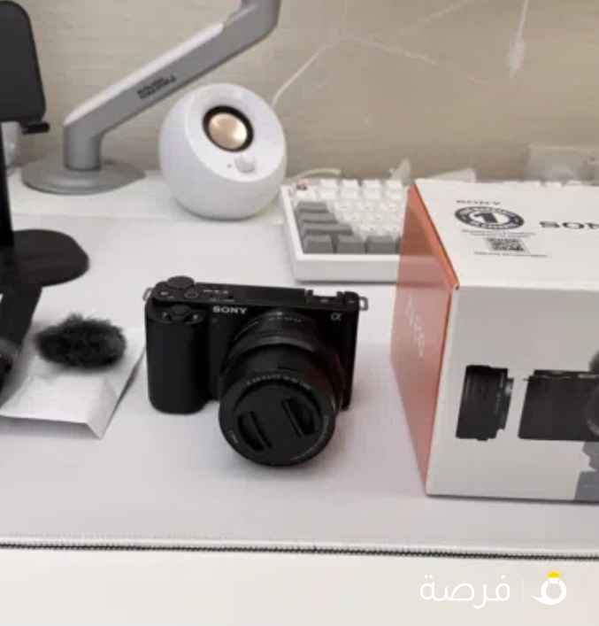 كاميرة سوني Zv-e10 +فلاش خارجي