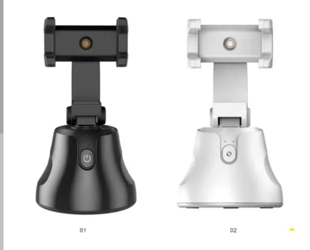 حامل هاتف دوران تلقائيا مستشعر حركة للتصوير الفيديو و الفوتوغرافي