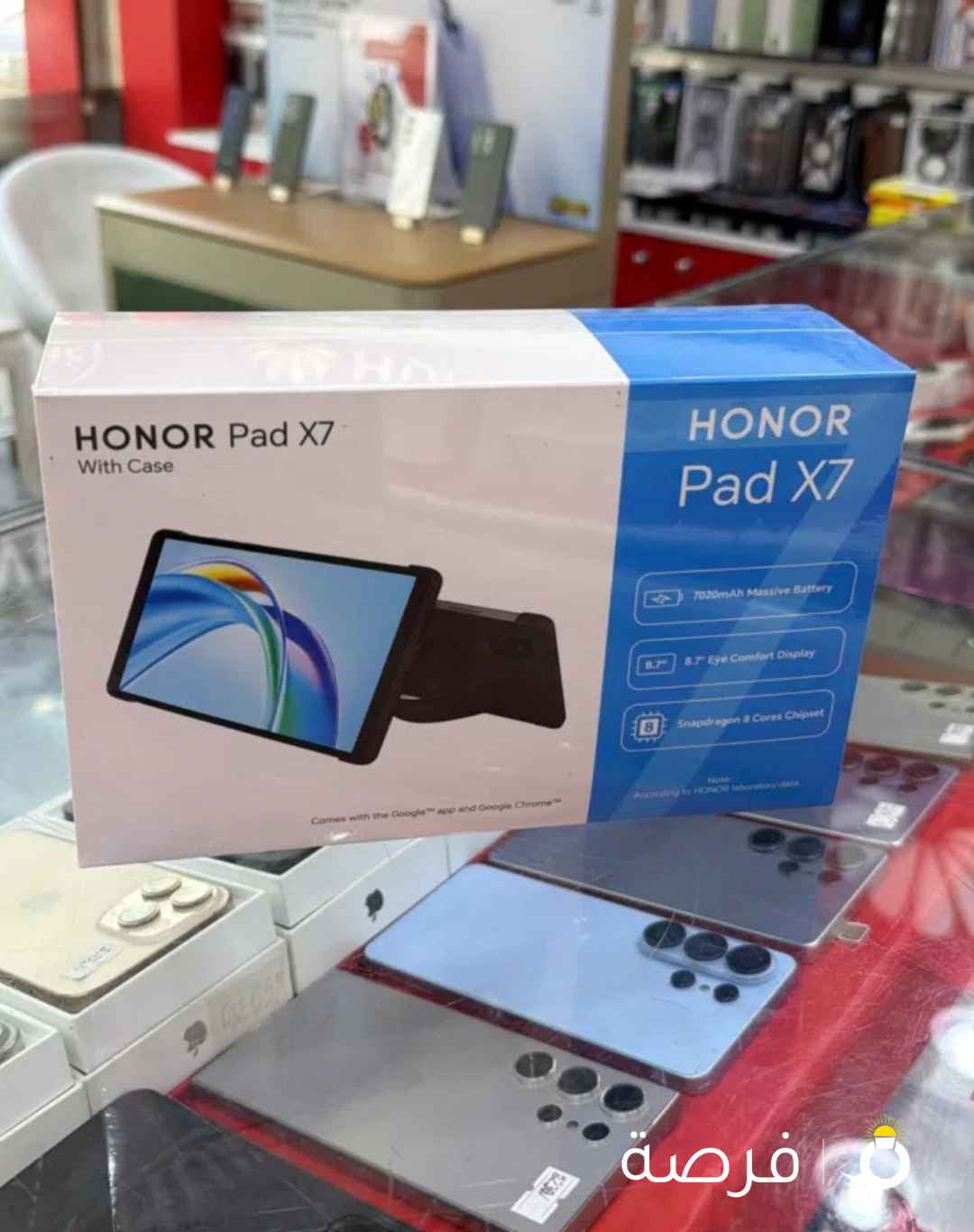 تاب ⁦⁦Honor⁩⁩ ⁦⁦pad⁩⁩ ⁦⁦x7⁩⁩ جديد بسعر ممتاز