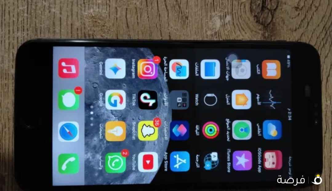 ايفون ⁦⁦8⁩⁩ بلس للبيع حالة ممتازة