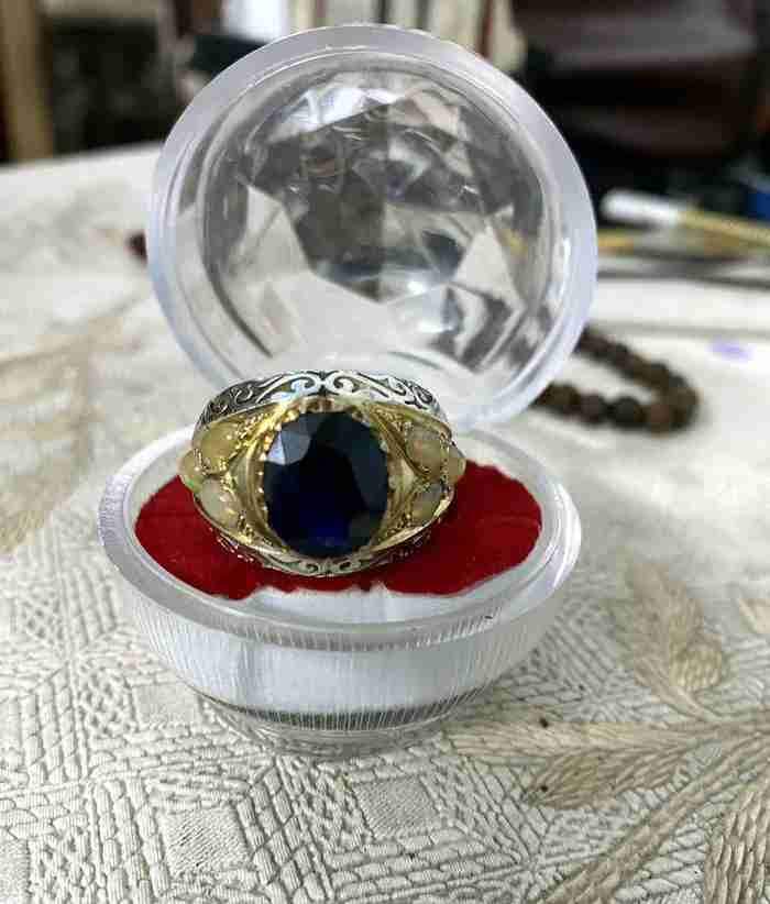 خاتم فضه 925
